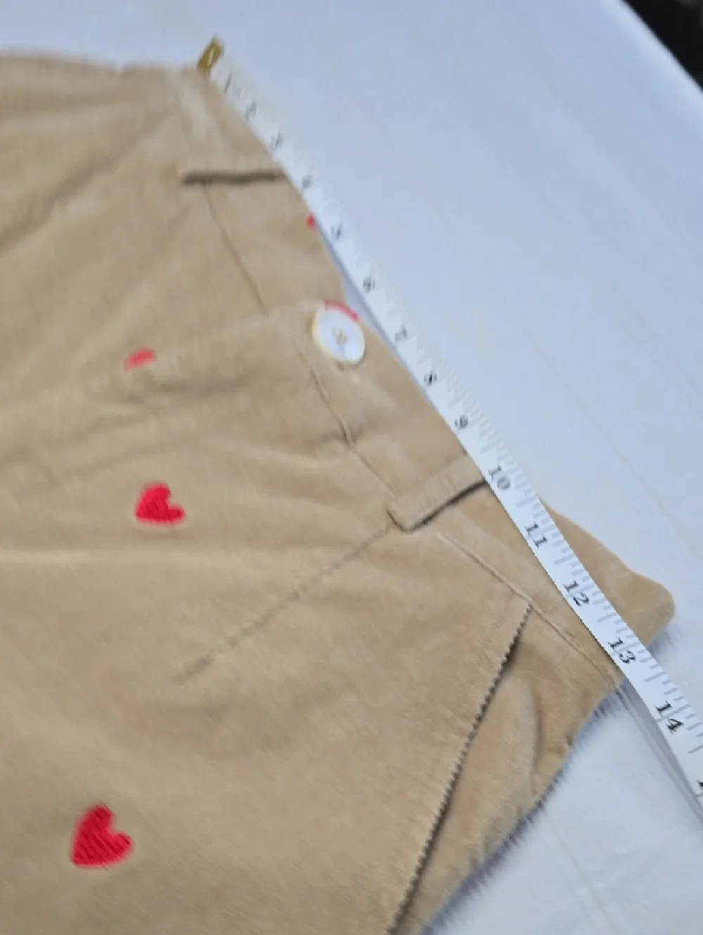 Cider "Uncontrollably In Love" Corduroy Pants Womens Medium (See Measurements) - Picture 7 of 15